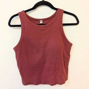Women's Sleeveless Ribbed Top